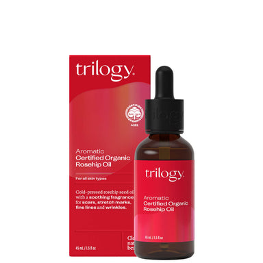 Trilogy Aromatic Certified Organic Rosehip Oil 45ml Meaghers Pharmacy
