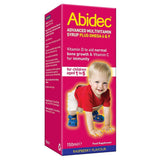 Abidec Childrens Vitamins Abidec Advanced Multivitamin Syrup 150ml