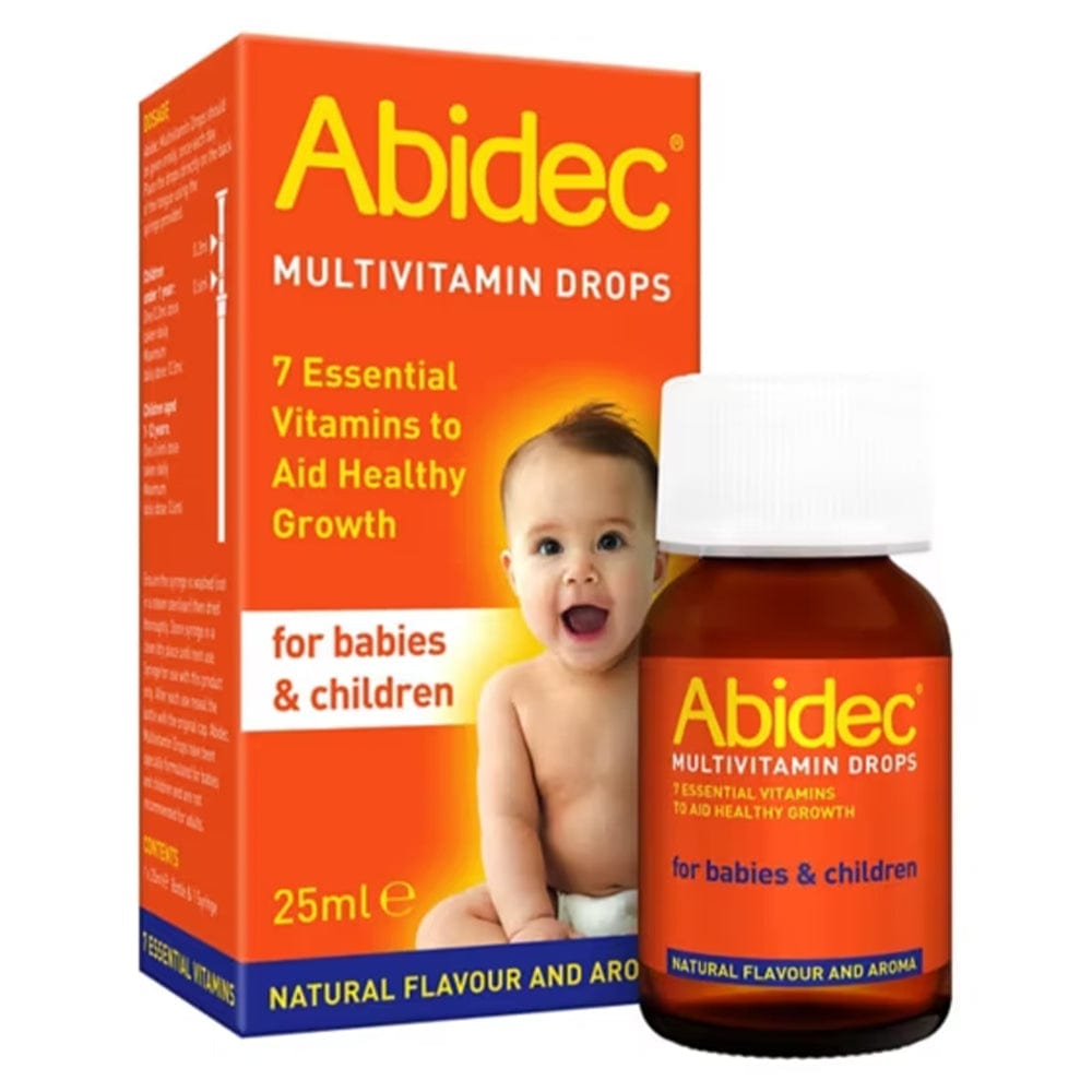 Meaghers Pharmacy Childrens Vitamins Abidec Multivitamin Drops for Babies & Children 25ml