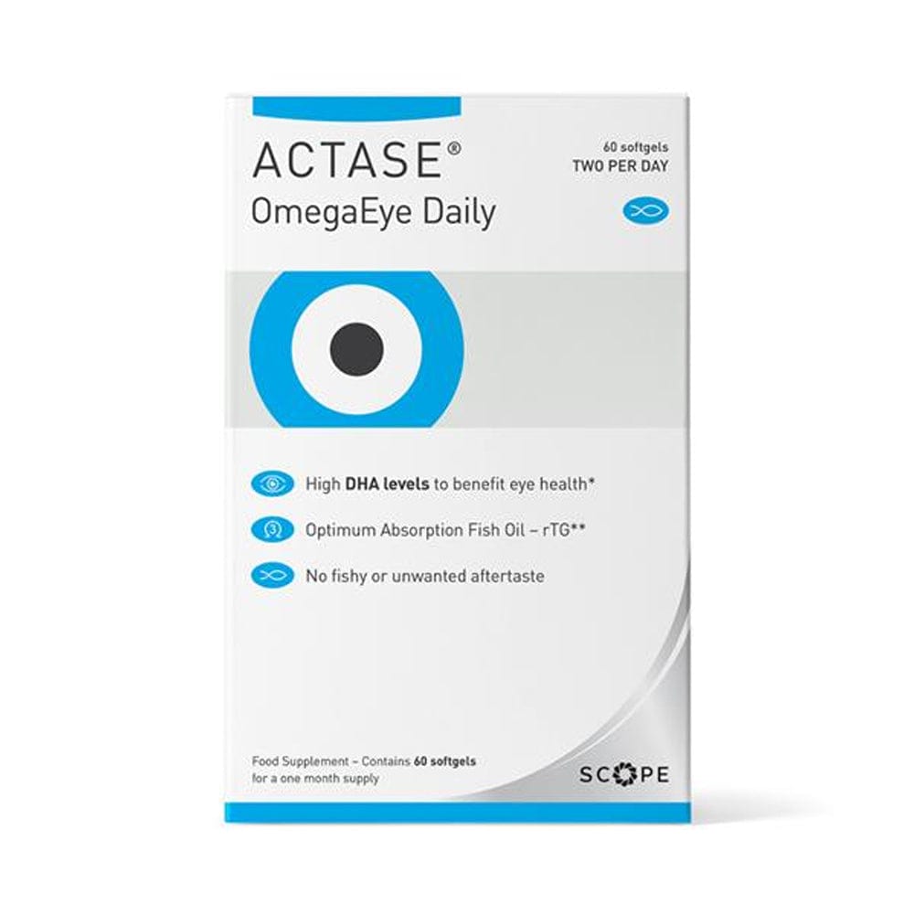 Optase Vitamins & Supplements Actase OmegaEye Daily 60 Softgels