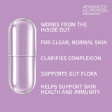 Advanced Nutrition Vitamins & Supplements Advanced Nutrition Programme Skin Clear Biome 60 Capsules