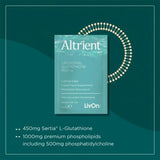 Altrient Vitamins & Supplements Altrient Liposomal Glutathione 450mg 30s