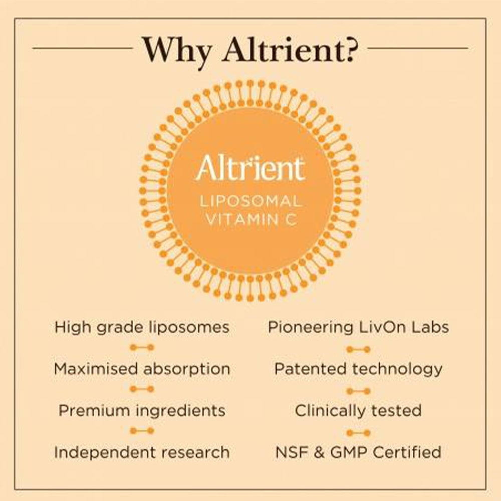 Altrient Vitamins & Supplements Altrient Liposomal Vit C 1000mg 30s