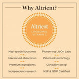 Altrient Vitamins & Supplements Altrient Liposomal Vit C 1000mg 30s