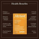 Altrient Vitamins & Supplements Altrient Liposomal Vit C 1000mg 30s