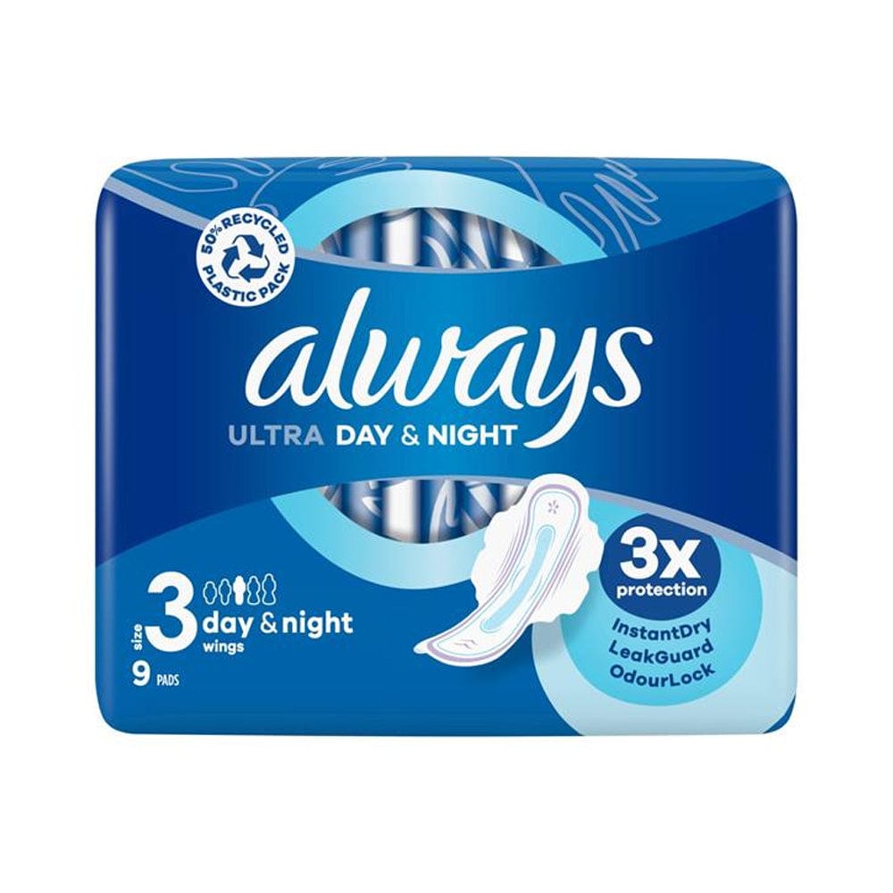  Always Cotton Protection Ultra Long (Size 2) Sanitary Towels  Wings 10 Pads : Health & Household