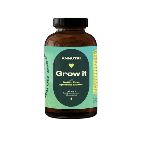 Annutri Hair Loss Treatment Annutri Grow It Hair Supplements 60 Capsules