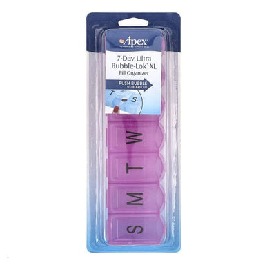 Apex Medication Organiser Apex 7-day Ultra Bubble-Lok® Pill Organiser