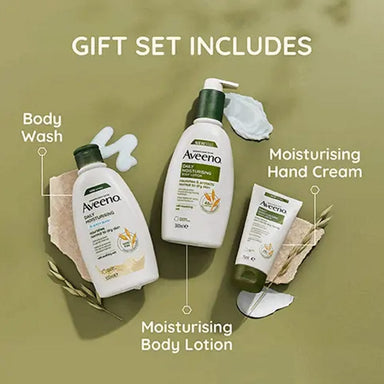 Aveeno Skincare Set Aveeno Daily Moisturising Gift Set