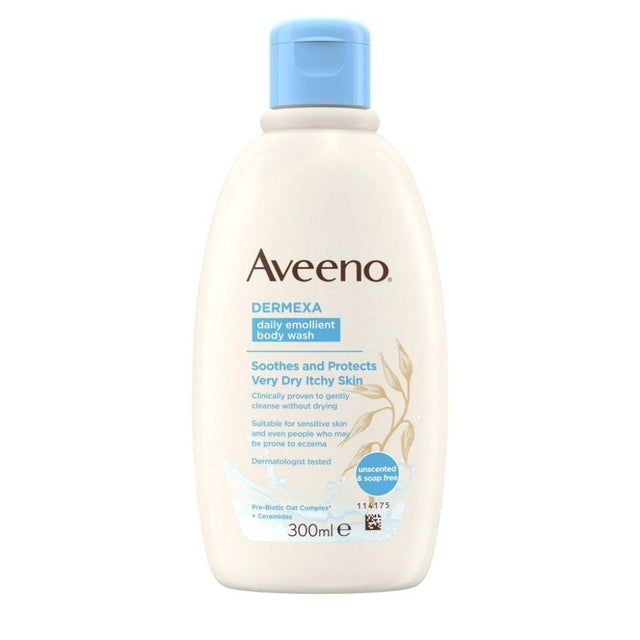 Aveeno Body Wash Aveeno Dermexa Daily Emollient Body Wash 300ml