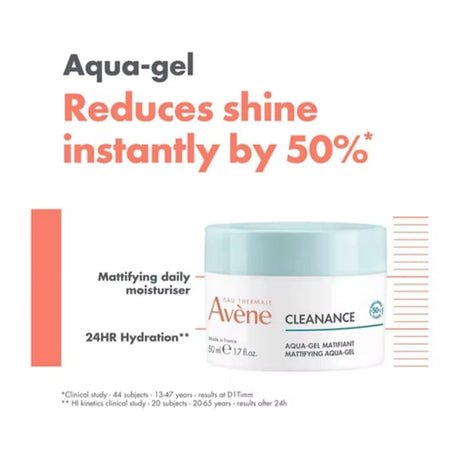 Avene Mattifying Gel Avene Cleanance Mattifying Aqua Gel