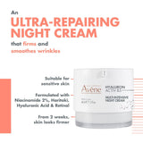 Avene Night Cream Avene Hyaluron Activ B3 Multi-Intensive Night Cream 40ml