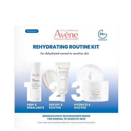 Avene Skincare Set Avene Rehydrating Routine Kit