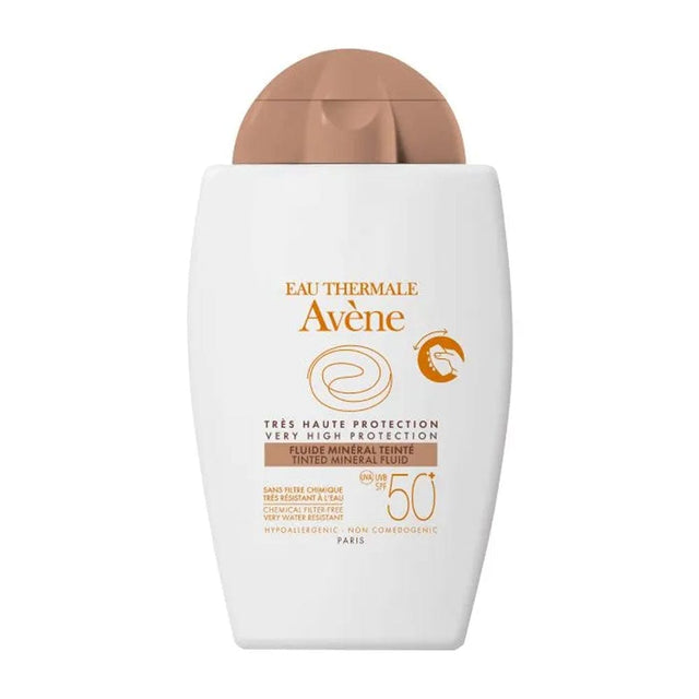 Avene Tinted Moisturiser Avene Tinted Mineral Fluid SPF 50+ 40ml