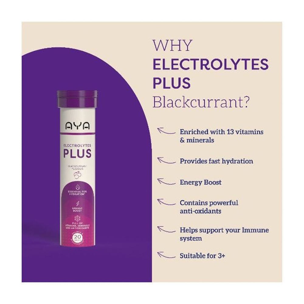 AYA Vitamins & Supplements AYA Electrolytes Plus Effervescent 20 Tablets