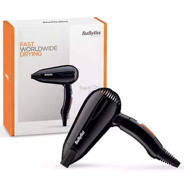 BaByliss Hair Dryer BaByliss Travel Dry 2000 Hairdryer