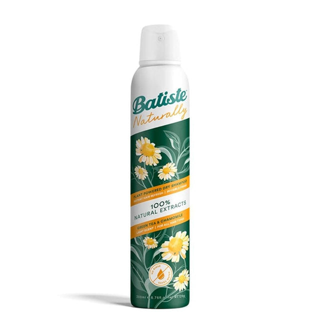 Batiste Dry Shampoo Batiste Naturally Dry Shampoo Green Tea & Chamomile 200ml