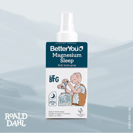 BetterYou Magnesium Sleep Kids Body Spray 100ml Meaghers Pharmacy