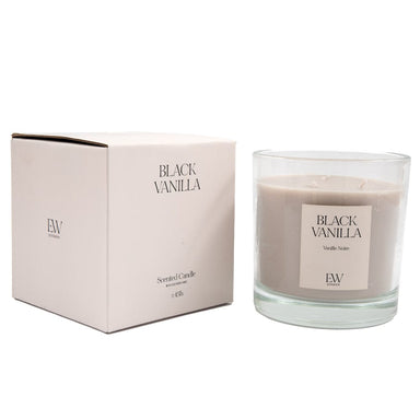 Sifcon Candle Black Vanilla Bougie Parfumée Scented Candle