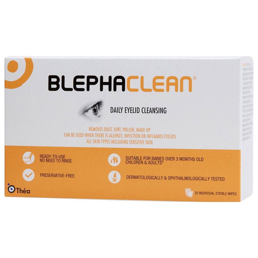 Meaghers Pharmacy Eyelid Hygiene Blephaclean Eyelid Cleansing Wipes 20 Pack