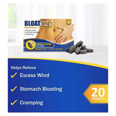 Meaghers Pharmacy Bloating tablets Bloateze 50mg 20 Tablets