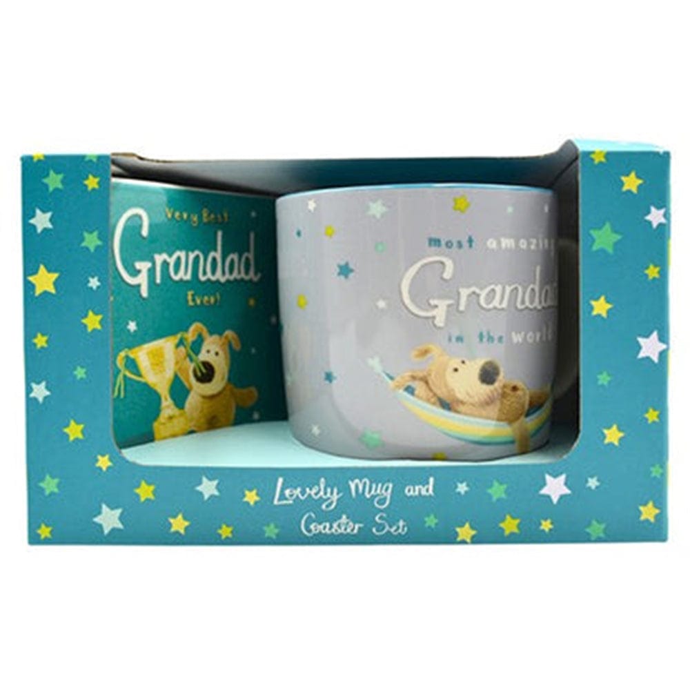 Boofle Men Gift set Boofle Grandad Mug & Coaster Gift Set