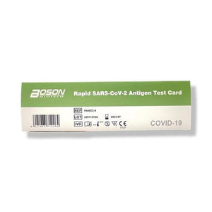 You added <b><u>BOSON SARS-CoV-2 Antigen Tests 5 Pack</u></b> to your cart.