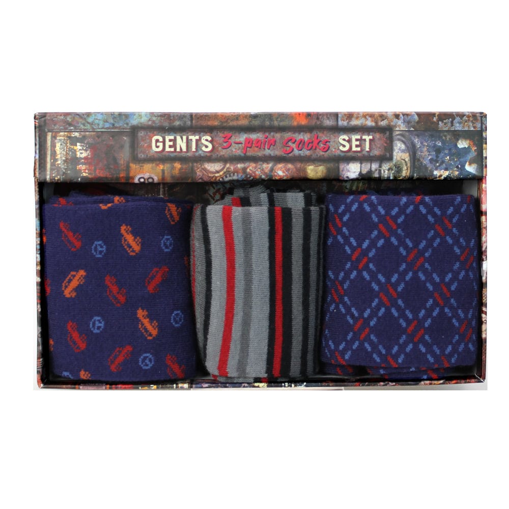 Brandwell Socks Brandwell Gents 3-Pair Socks Set