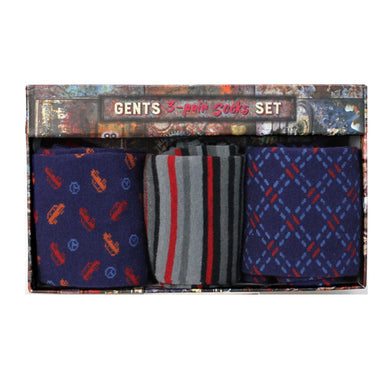 Brandwell Socks Brandwell Gents 3-Pair Socks Set