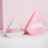 Brushworks Powder Puff Brushworks Triangular Powder Puff Duo