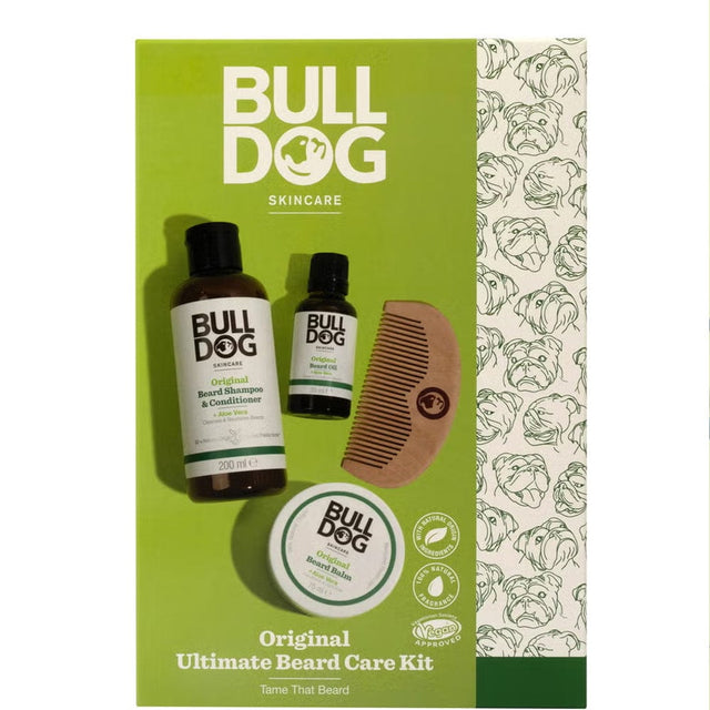 Bulldog Grooming Kit Bulldog Skincare Original Ultimate Beard Care Kit