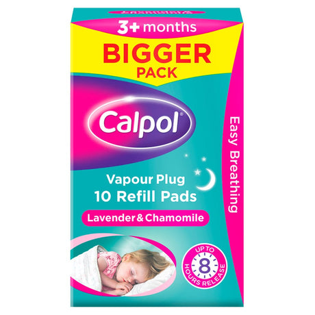 Calpol Vapour Plug Refills 10 Pack Calpol Vapour Plug Refill Pads