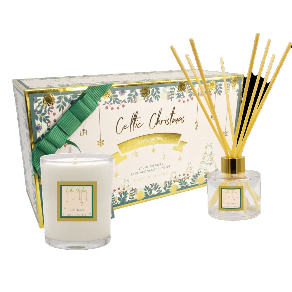 Celtic Candles Candle Set Cosy Fireside Celtic Candles Mini Gift Set