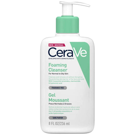 Cerave Cleanser 473ml CeraVe Foaming Cleanser Meaghers Pharmacy