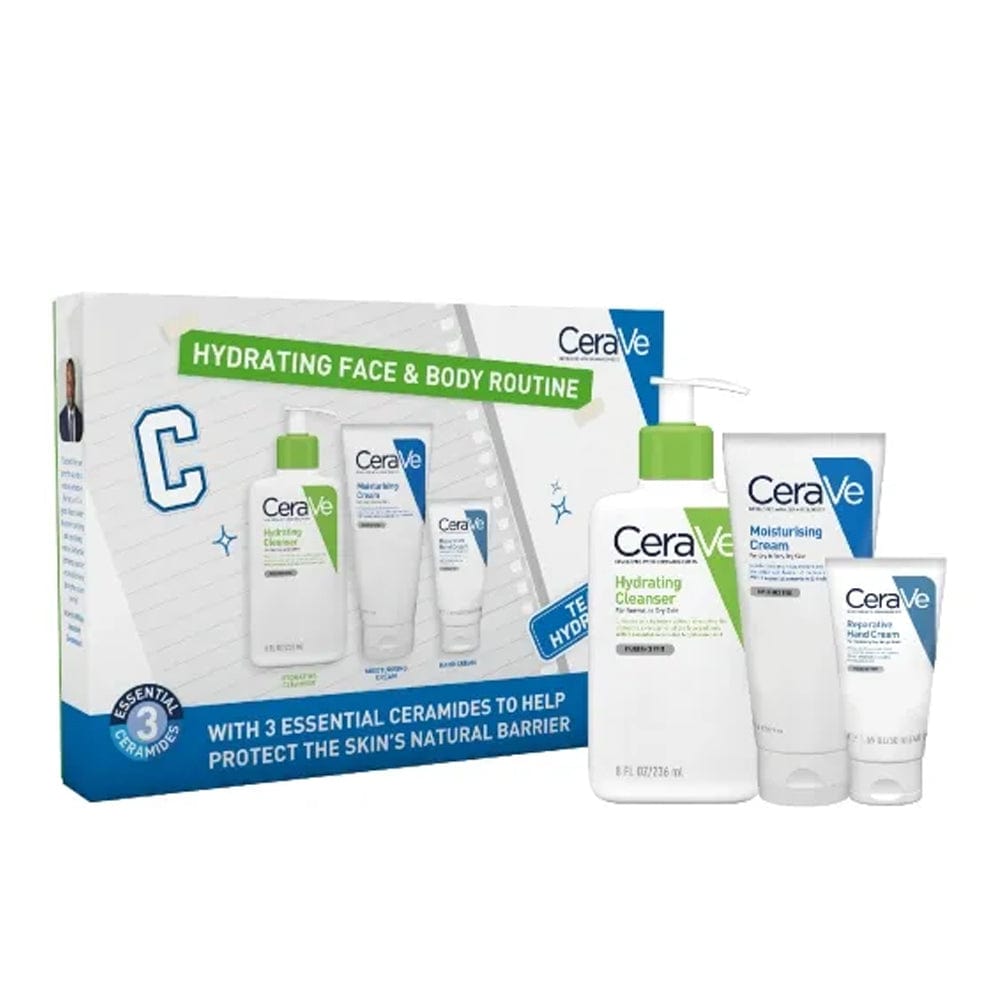 Cerave Skincare Gift Set CeraVe Hydrating Face & Body Routine Gift Set