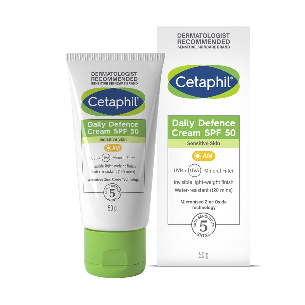 Cetaphil Moisturiser With SPF Cetaphil Daily Defence Cream SPF 50+