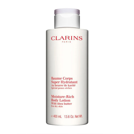 Clarins Body Moisturiser 400ml Clarins Moisture Rich Body Lotion Meaghers Pharmacy