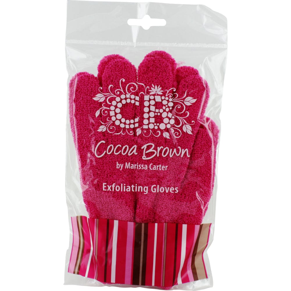 Cocoa Brown Exfoliating Glove Cocoa Brown Exfoliating Gloves