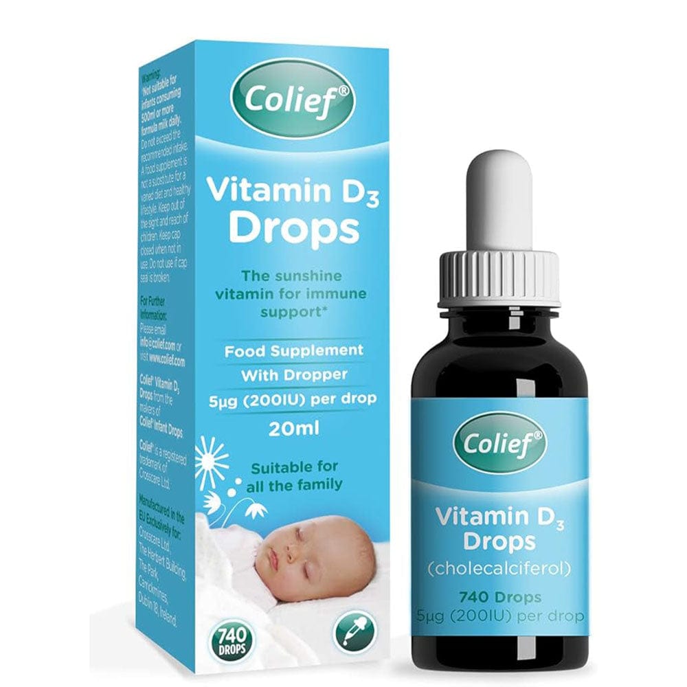 Colief Vitamins & Supplements Colief Vitamin D3 Drops 20ml