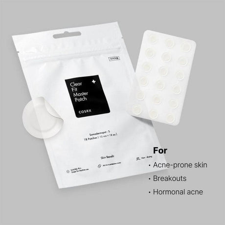 COSRX pimple patches COSRX Master Patch Clear Fit 18 Patches