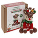 Joe Davies Crochet Kit Christmas Reindeer Creative Chenille Crochet Kit