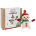 Joe Davies Crochet Kit Snowman Creative Chenille Crochet Kit