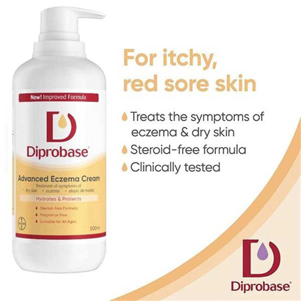 Diprobase Eczema cream Diprobase Advanced Eczema Cream 500ml