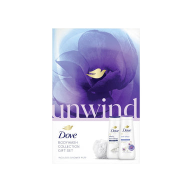 Dove Skincare Set Dove Unwind Bodywash Collection Gift Set