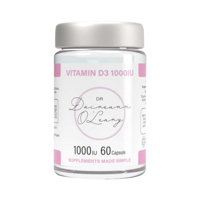 Dr Doireann O'Leary Vitamins & Supplements Dr Doireann Vitamin D3 1000iu