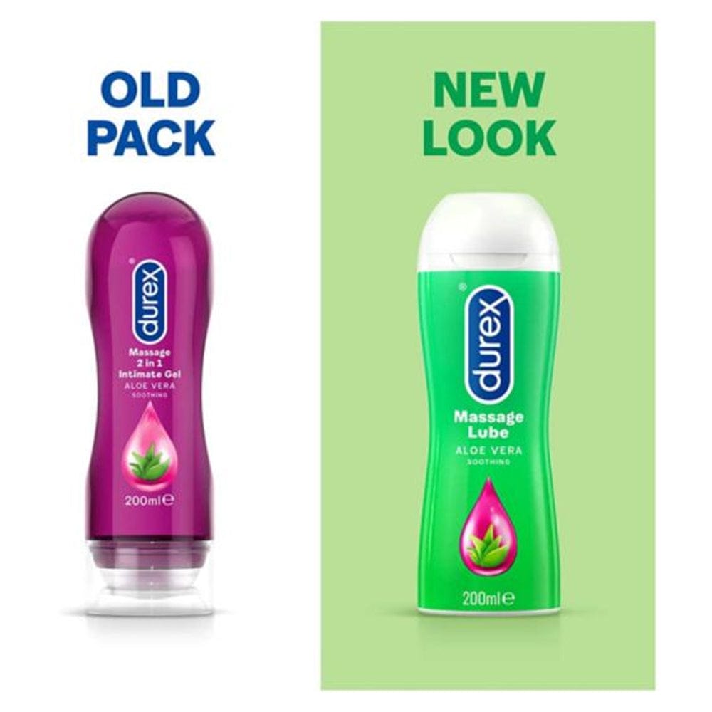 Meaghers Lubricant Durex Play 2in1 Massage Aloe Vera 200ml