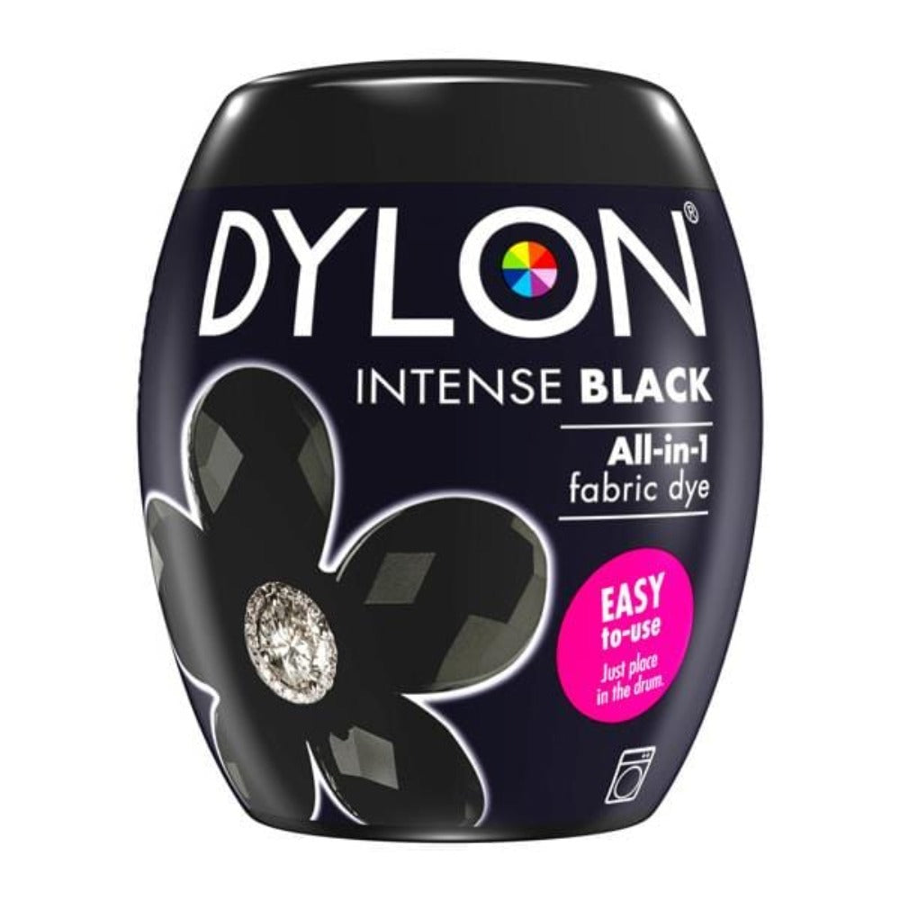 Dylon Fabric Dye Intense Black 12 Dylon All-In-One Fabric Dye Pods Meaghers Pharmacy