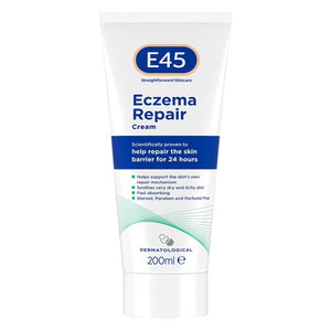 You added <b><u>E45 Eczema Repair Cream 200ml</u></b> to your cart.