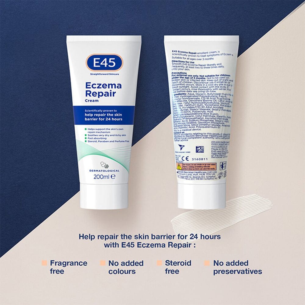 E45 Repairing Cream E45 Eczema Repair Cream 200ml