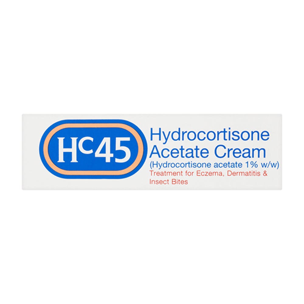 Meaghers Pharmacy Hydrocortisone Cream E45 HC45 Hydrocortisone Cream